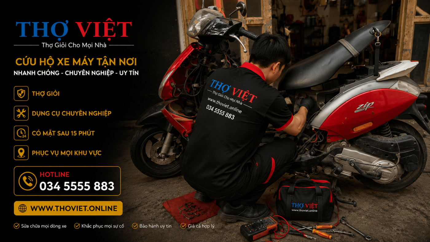 cứu hộ xe máy TP Thủ Đức giá rẻ