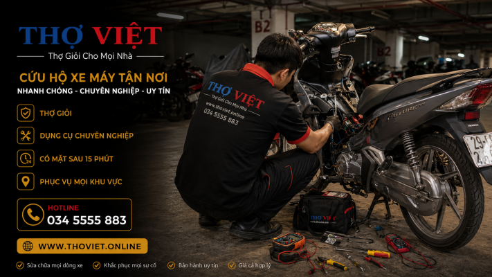 dịch vụ cứu hộ xe máy TP Tân Uyên chuyên nghiệp