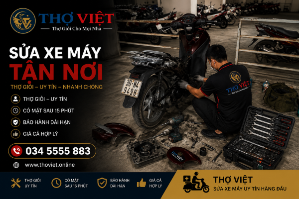 dịch vụ cứu hộ xe máy TP Thuận An chuyên nghiệp