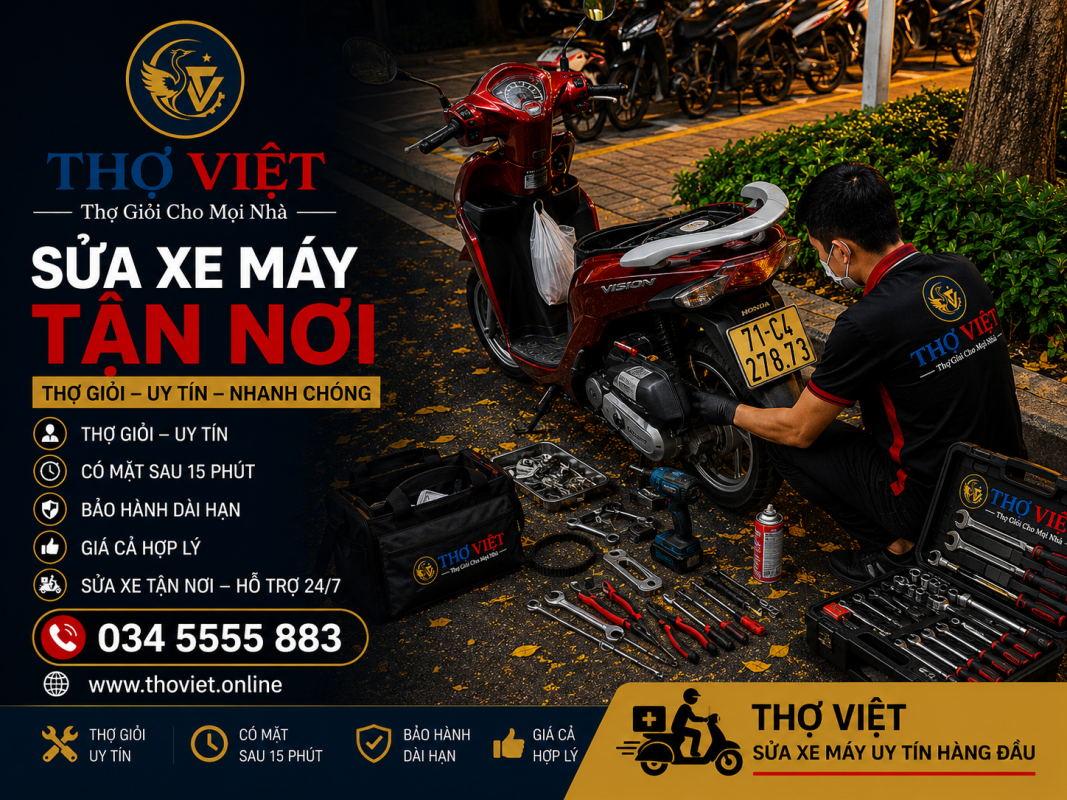thợ cứu hộ xe máy Đà Nẵng uy tín, tay nghề cao