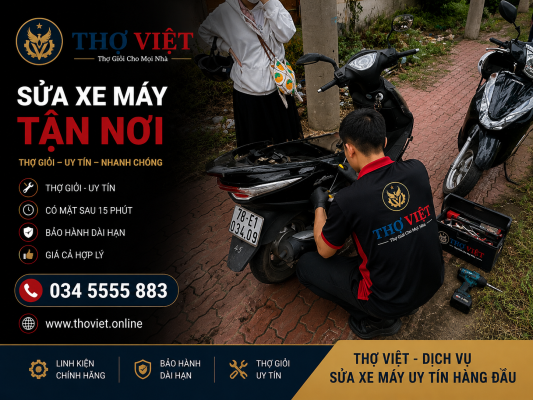 cứu hộ xe máy Huyện Thới Lai uy tín, chất lượng