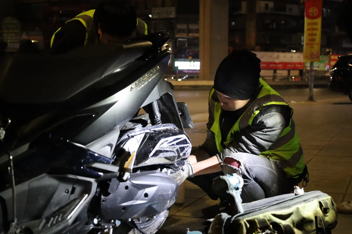 dịch vụ cứu hộ xe máy TP Bến Cát