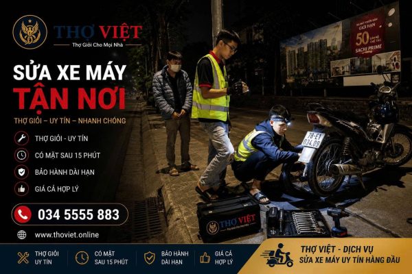 đội cứu hộ xe máy Quận Bình Tân uy tín