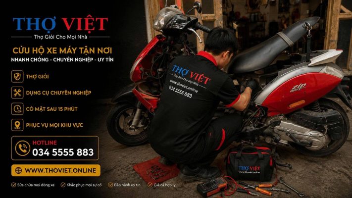 cứu hộ xe máy Quận Bình Thạnh giá rẻ