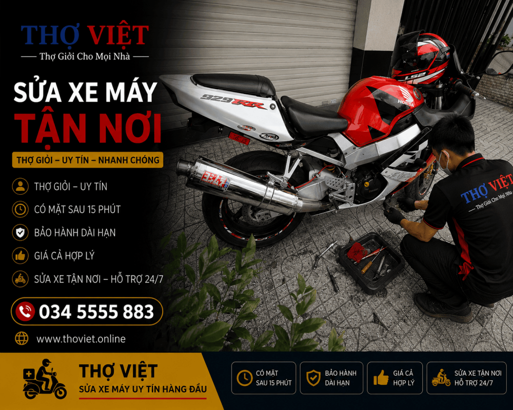 sửa xe máy tại Huyện Cần Giờ