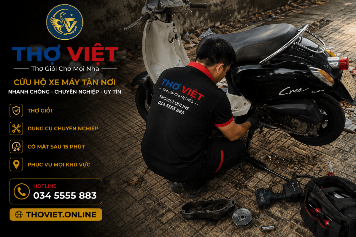 Sửa Xe Máy Tại Quận 2