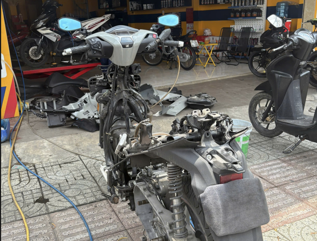 dấu hiệu xe máy sắp hư hỏng
