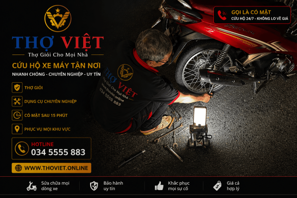 sửa xe máy Cần Giờ