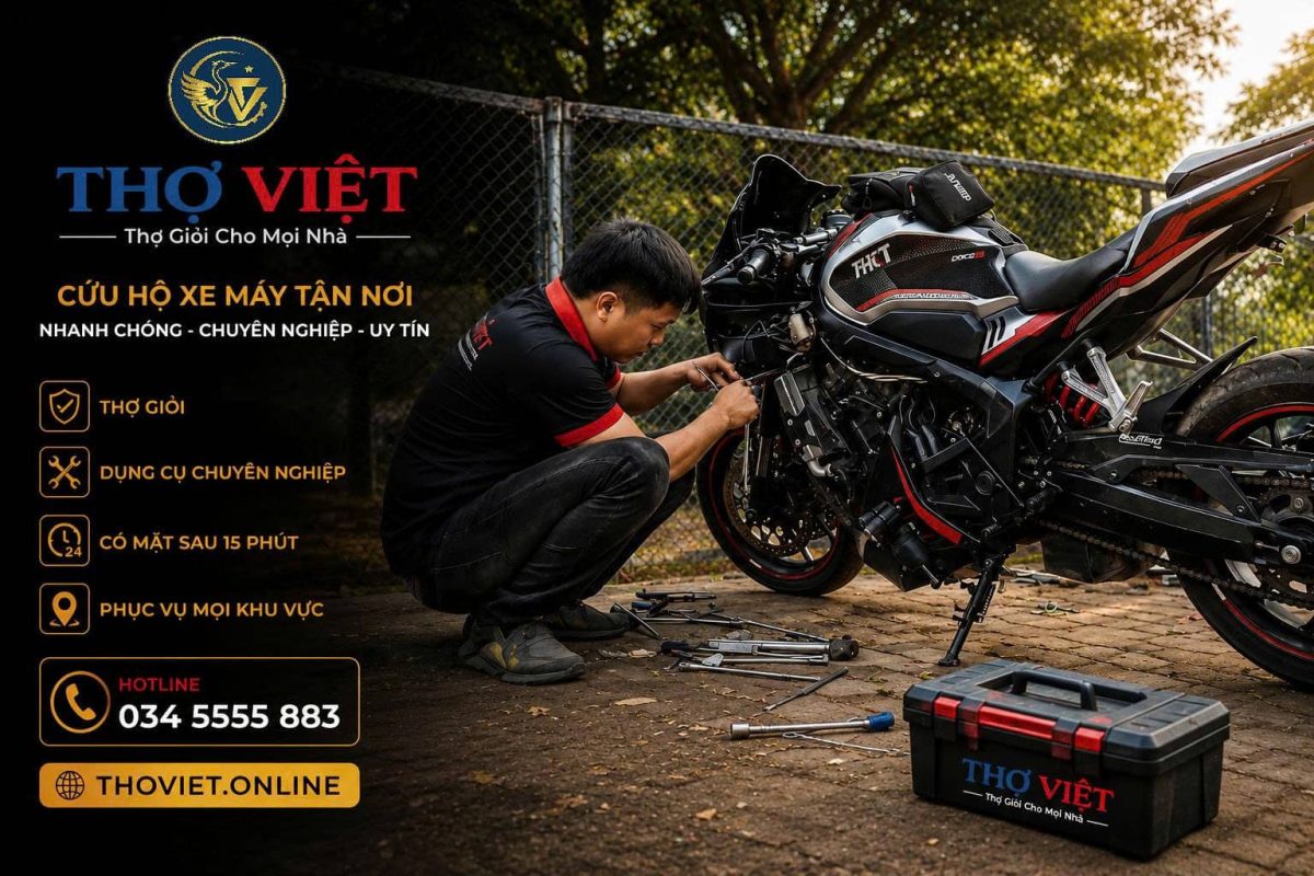 Vật Dụng Cứu Hộ Xe Máy Phổ Biến