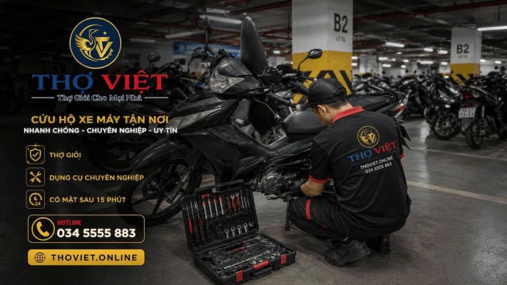 dịch vụ cứu hộ xe máy chuyên nghiệp
