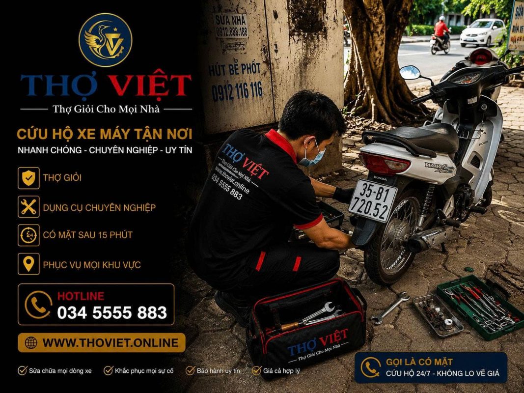 Ứng Dụng Cứu Hộ Xe Máy