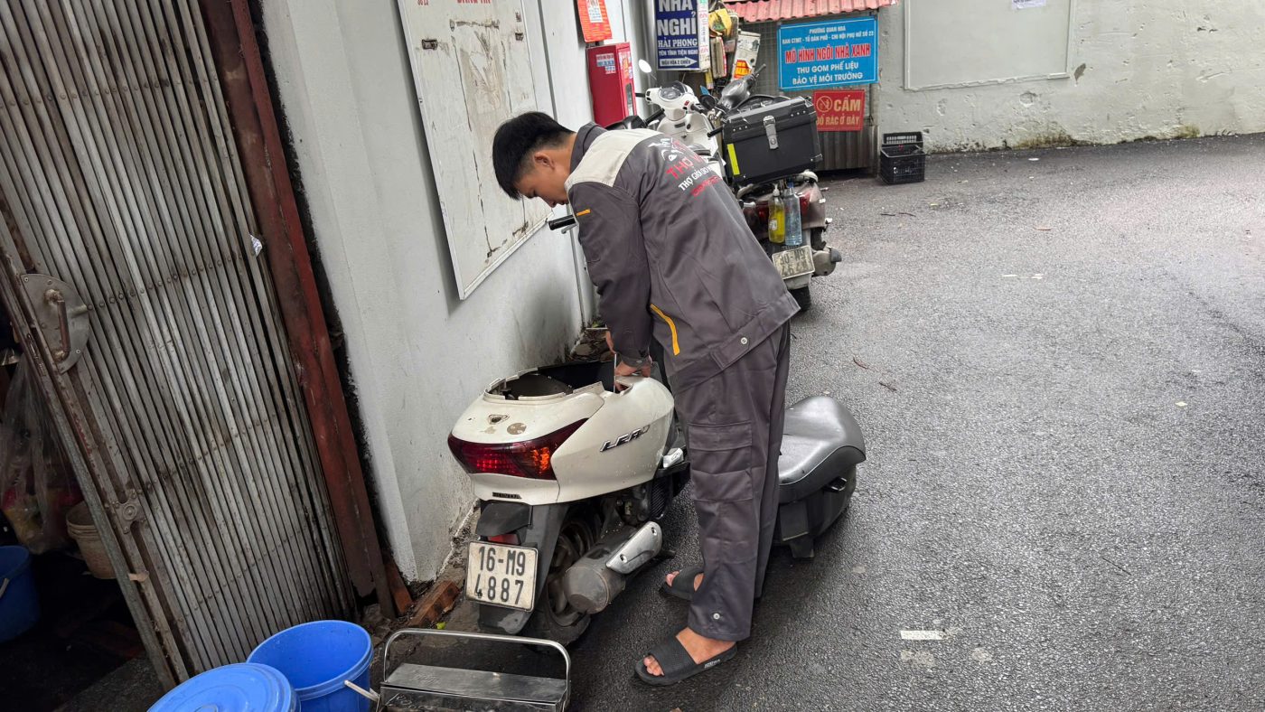 Thợ Sửa Xe Máy Tại Chỗ