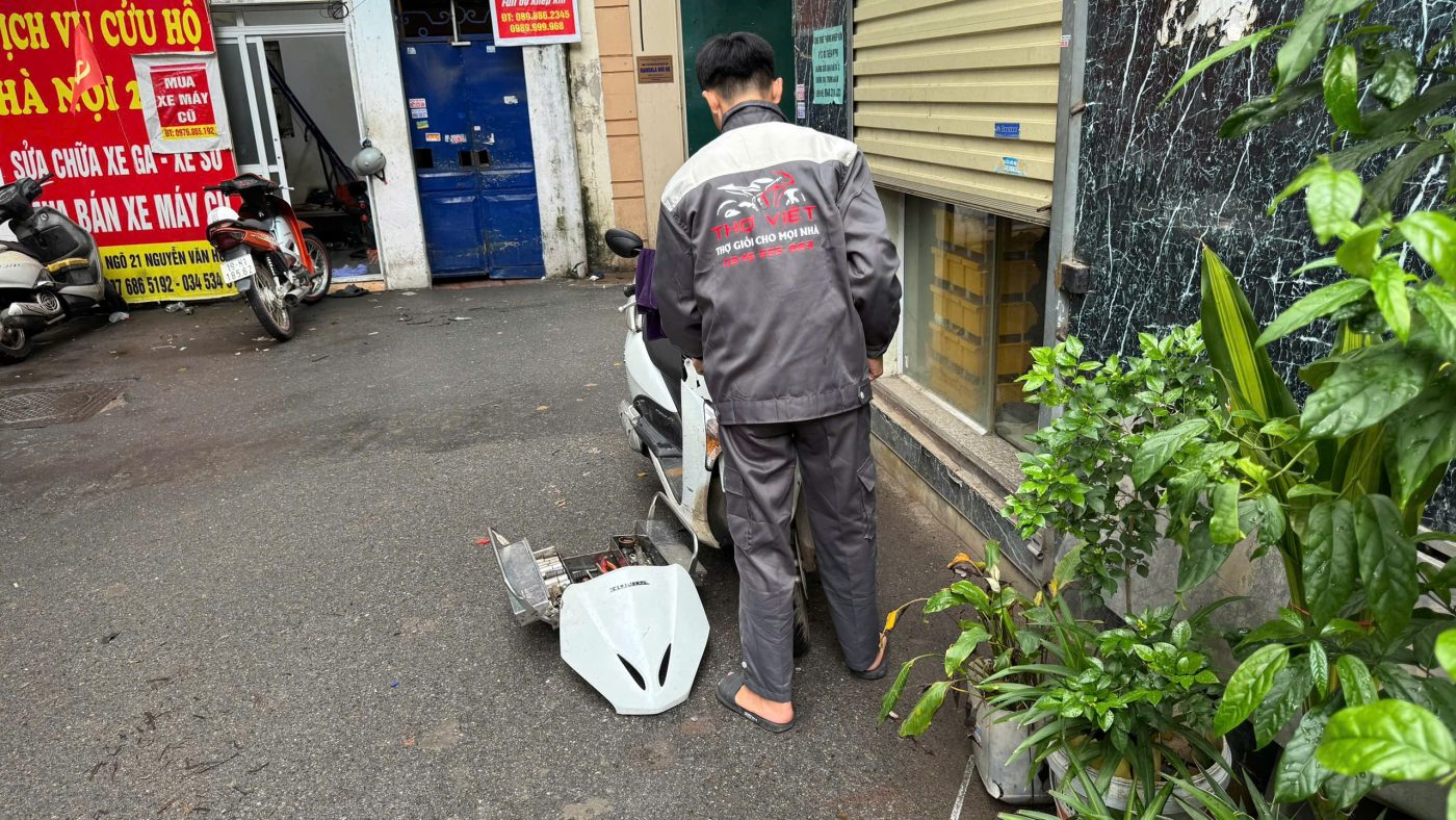 Thợ Sửa Xe Máy Bình Chánh Lưu Động Tay Nghề Cao